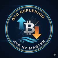 BTC Reflexion ATR H2 Master Aggressive Strategy Tester result, -32.45% simulated ROI