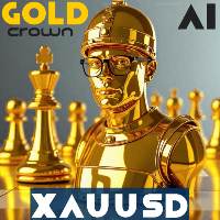 GoldCrown AI Conservative Strategy Tester result, 9.04% simulated ROI