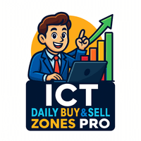 Ict institutional zones trading robot logo