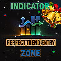 Perfect trend entry zone trading robot logo