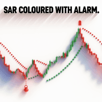Colored SAR with Alert Conservative Strategy Tester result, 9.15% simulated ROI