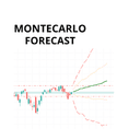 Montecarlo forecast trading robot logo
