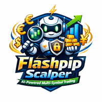 Flashpip Scalper trading robot logo