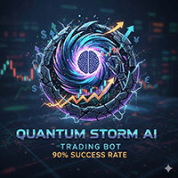 Quantum Storm AI Conservative Strategy Tester result, 9.21% simulated ROI
