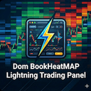 Dom BookHeatMAP Lightning Trading Panel trading robot logo