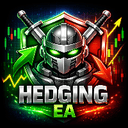 Headging cc trading robot logo