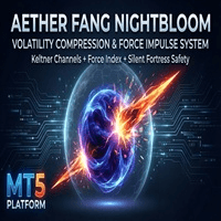 Aether Fang Nightbloom AI trading robot logo