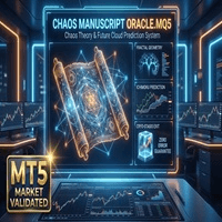 Chaos Manuscript Oracle AI trading robot logo
