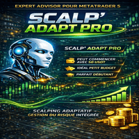 Scalp Adapt PRO Aggressive Strategy Tester result, -31.97% simulated ROI