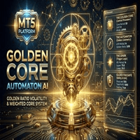 Golden Core Automaton AI trading robot logo