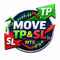 Move TP and SL One Click Manager MT5 trading robot logo