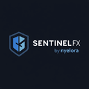 Sentinel FX by nyelora trading robot logo