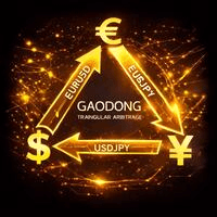 GaoDong Triangular Hedge Intelligent MT5 EA Aggressive Strategy Tester result, -31.71% simulated ROI