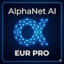 AlphaNet AI EUR Pro trading robot logo
