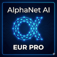 AlphaNet AI EUR Pro trading robot logo