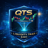 QTS Liquidity Trap SMC Conservative Strategy Tester result, 9.42% simulated ROI