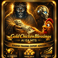 Gold Jesus Blessings AI Neural EA MT5 trading robot logo