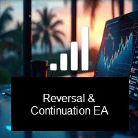 Reversal and Continuation EA Conservative Strategy Tester result, 9.57% simulated ROI
