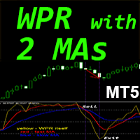 WPR with 2 Moving Averages MT5 r trading robot logo