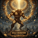 Monster of Gold trading robot logo