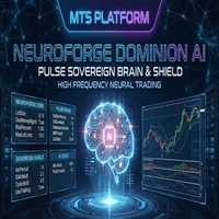 NeuroForge Dominion AI trading robot logo