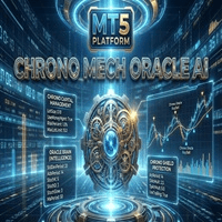 Chrono Mech Oracle AI trading robot logo