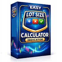 Easy Lot Size Calculator Indicator MT4 trading robot logo