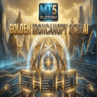 Golden IronCanopy AI trading robot logo