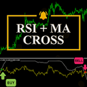 RSI and MA Cross MT5 trading robot logo