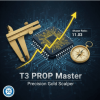 T3 Prop Master Gold Scalper trading robot logo
