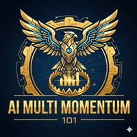 AI Multi Momentum 101 EA MT5 Gold and Pairs trading robot logo