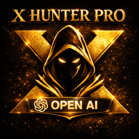 X Hunter Pro trading robot logo