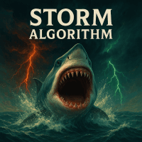Storm algorithm v2 Conservative Strategy Tester result, 9.78% simulated ROI