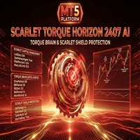 Scarlet Torque Horizon AI trading robot logo