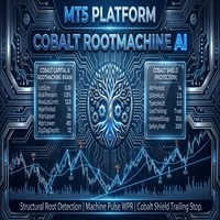 Cobalt RootMachine AI trading robot logo