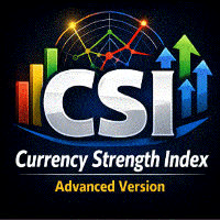 Currency Strenght Index Advanced Version Conservative Strategy Tester result, 9.81% simulated ROI