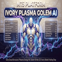 Ivory Plasma Golem AI trading robot logo