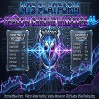 Shadow Chrome Wildcore AI trading robot logo