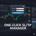 One Click SL TP Manager trading robot logo