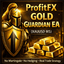 Funded Prop Firm with Gold Guardian M5 EA trading robot logo