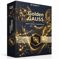 Golden Gauss AI ONNX trading robot logo