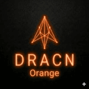 DRACN Orange trading robot logo