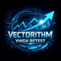Vectorithm YHigh Retest Aggressive Strategy Tester result, -30.47% simulated ROI
