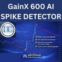 Gainx 600 ai spike detector trading robot logo