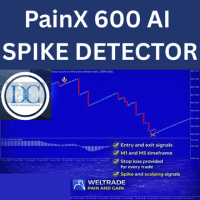 Painx 600 ai spike detector trading robot logo