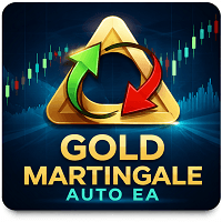 Gold Martingale with Auto Switching Protection trading robot logo