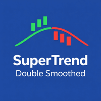 SuperTrend Double Smoothed Aggressive Strategy Tester result, -30.46% simulated ROI