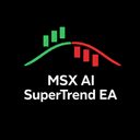 MSX AI SuperTrend EA trading robot logo