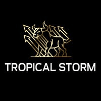 Tropiacal storm trading robot logo
