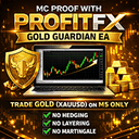 MC Proof Xauusd Gold Guardian EA trading robot logo